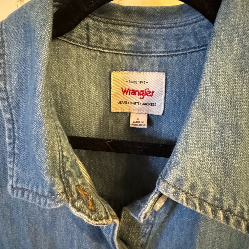 Wrangler Light Blue Denim Dress